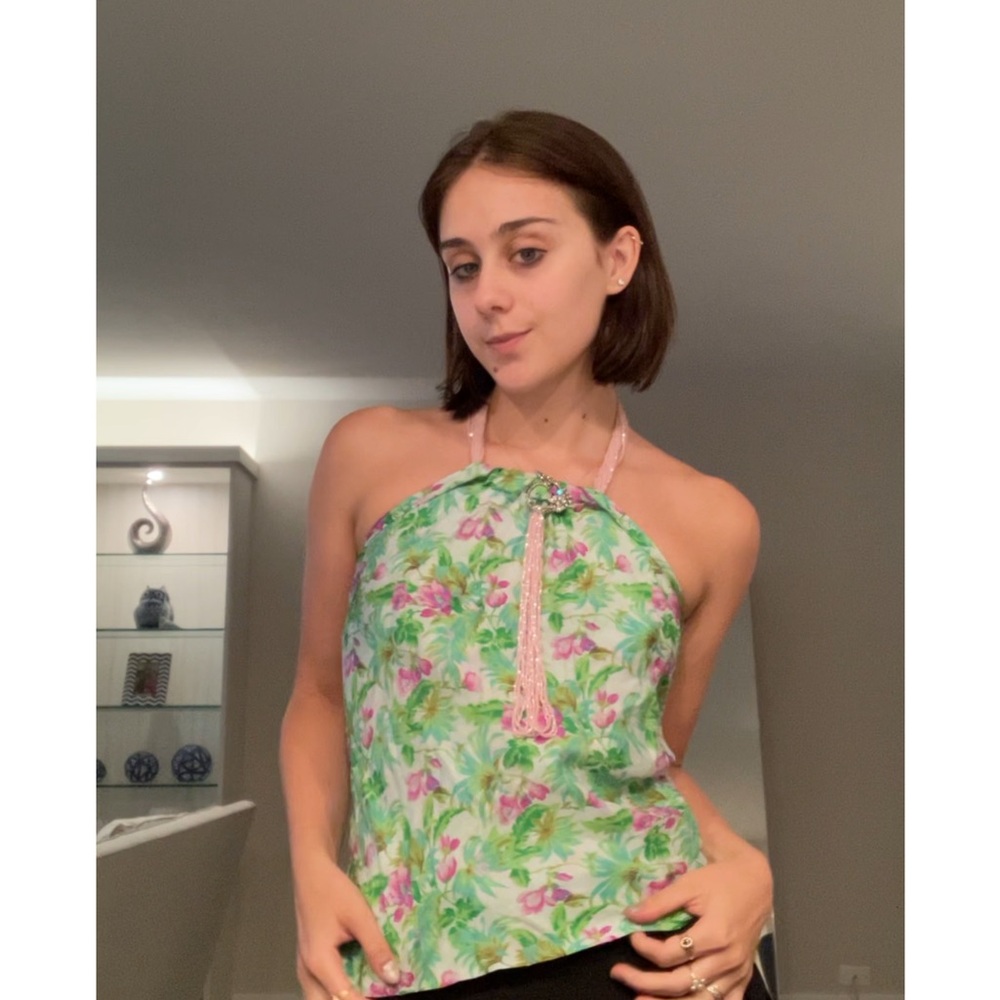 Funky halter top